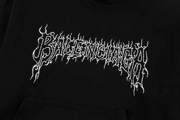 ブランドパーカー側面デザイン